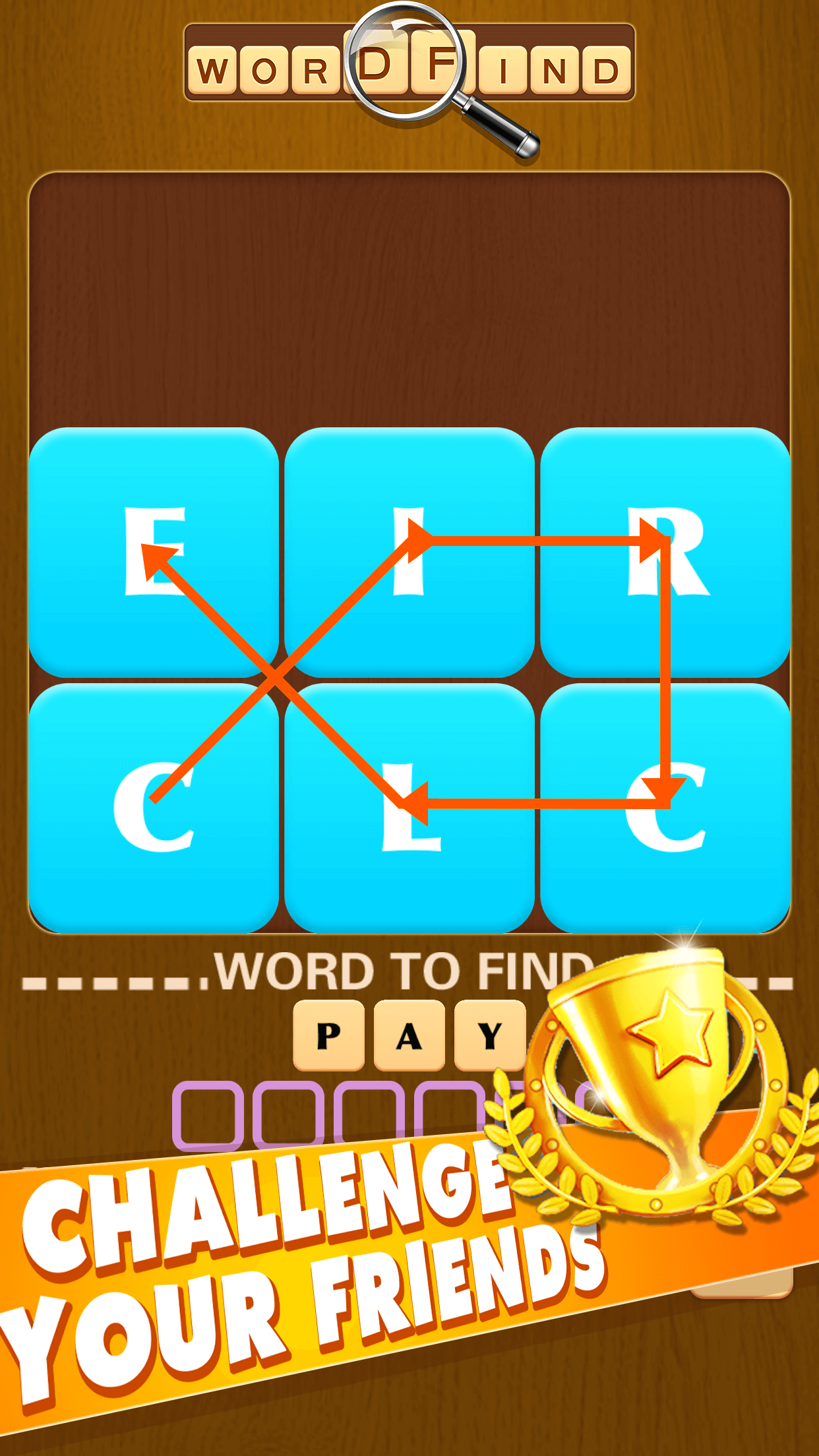 Word Find - Can You Get Target Words Free Puzzle Games screenshot 2