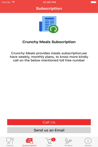 Crunchy Meals screenshot 4