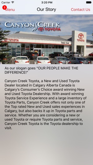 Canyon Creek Toyota DealerApp(圖5)-速報App