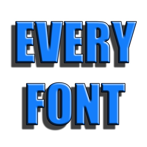 Every Font icon