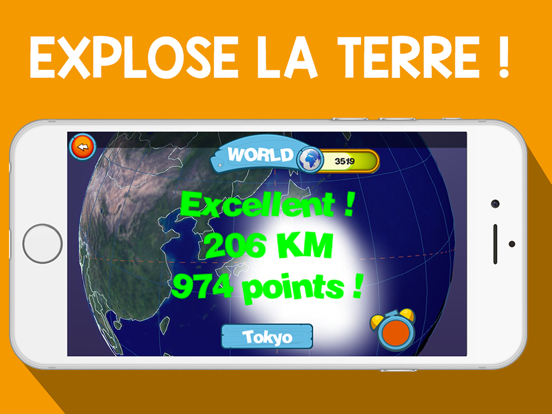 Screenshot #5 pour GEO GLOBE QUIZ 3D - Géographie du Monde Quizz Gratuit