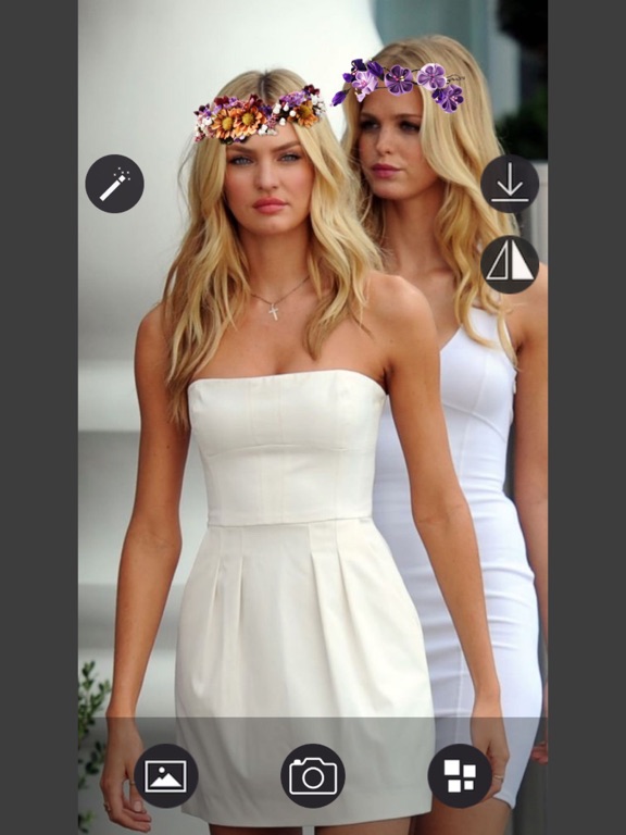 Screenshot #6 pour Lady with Flower crown - Flower crown photo montage with your lovely pose