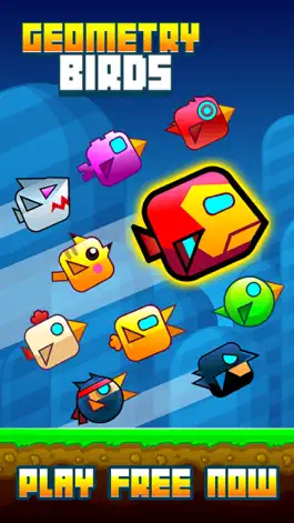 Game screenshot Geometry Birds - Iron Wings Avoid Hit Color Stack mod apk