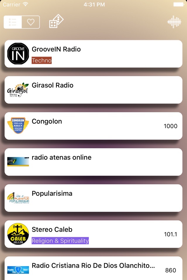 Radio Honduras - FM AM screenshot 3