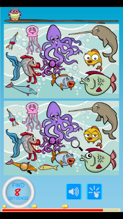 Find 10 differences of animal