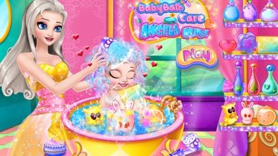 Screenshot #1 pour Bain de bébé Soins Angela Nurse - Habille