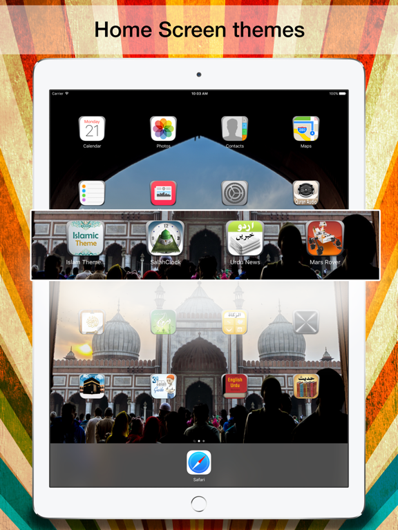 Islamic Themes, Wallpapers iPad screenshot 4 - Lifestyle app