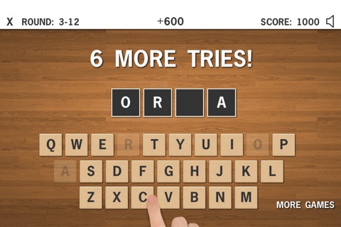 1 Word 6 Tries - Best Free Animal Guessing Word Search Game screenshot 2
