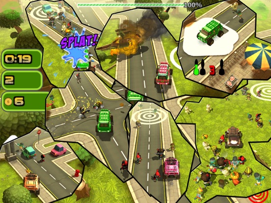 Screenshot #6 pour Zombie Driver Game Zombie Catchers in 24 missions