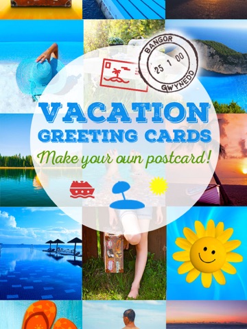 夏 壁紙 + はがき - Vacation Greeting Cards, Summer Holiday Greetings and Wallpapersのおすすめ画像1