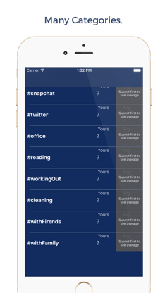 Hourglass - See how much you time you spend on activities compared with others screenshot 4
