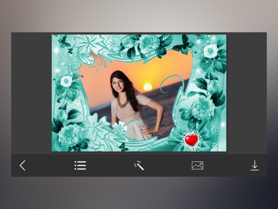 Lovely Flower Photo Frames - Elegant Photo frame for your lovely moments iPad screenshot 4 - Photo & Video app