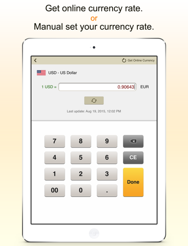 CurrencyCal - currency & exchange rates converter + calculator for travel.erのおすすめ画像4