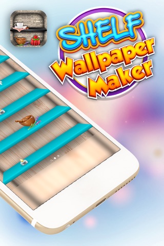 Shelf Wallpaper Maker – Create Custom Background Themes with Free Skins, Shelves and Sticker.s screenshot 2