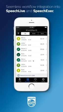 Philips recorder for Dynamics screenshot 2