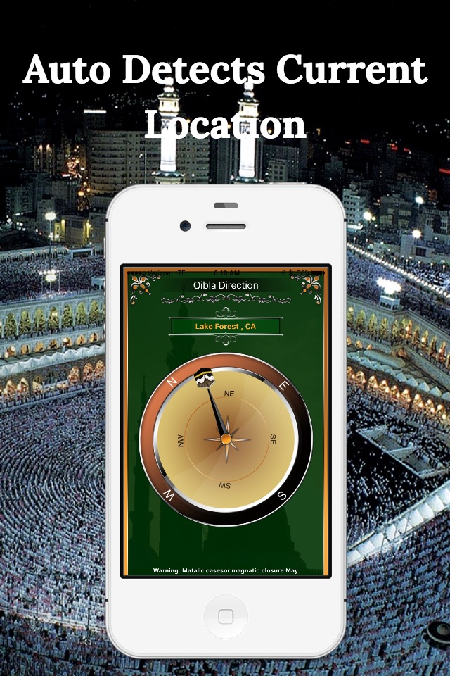 Qibla Compass-Direction Finder screenshot 3