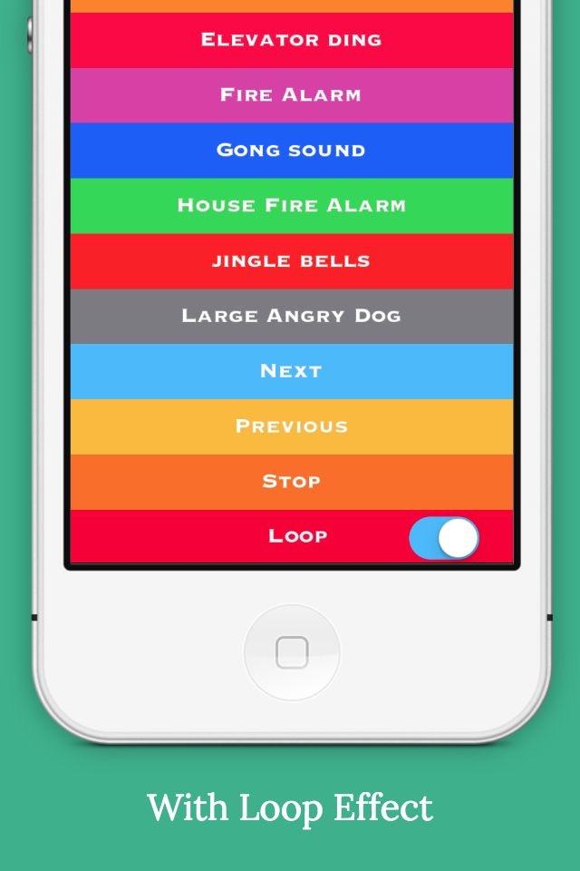 Bell Sounds FREE (Christmas,Fire alarm,Police Siren,Schoo Bells Sound) screenshot 4