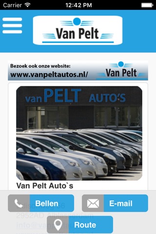 van Pelt Auto's OccasionApp screenshot 2