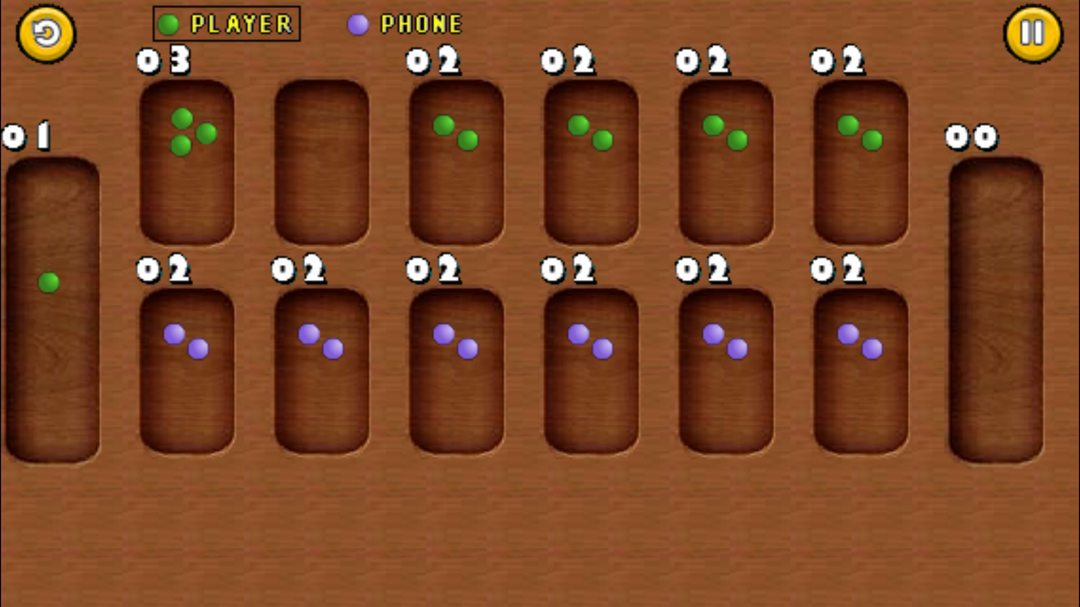 Mancala game
