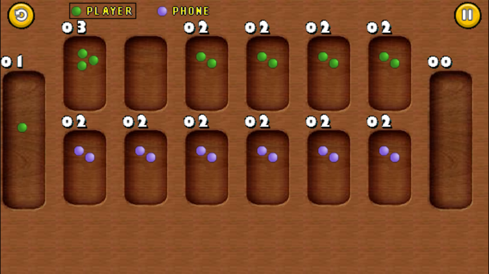 #3. Mancala game (iOS) 由: Eun Junseok