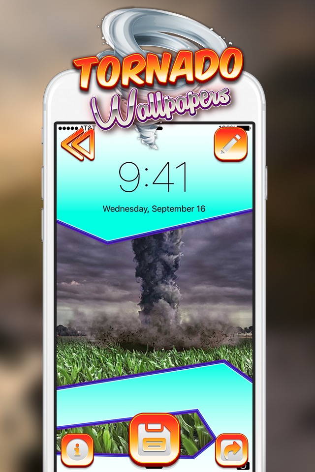Tornado Wallpapers Free – Thunder.storm Background Themes and Nature Landscape Photo.s screenshot 3