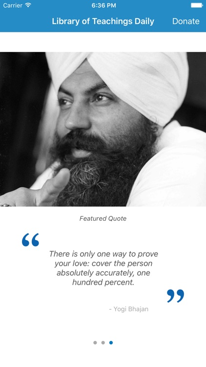Library of Teachings Daily