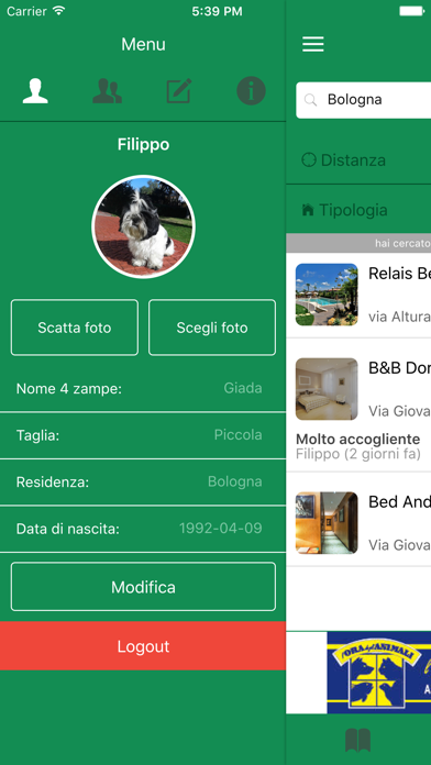 Screenshot #1 pour dogtourist
