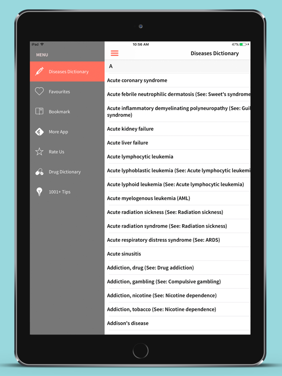 Diseases Dictionary Medicalのおすすめ画像3
