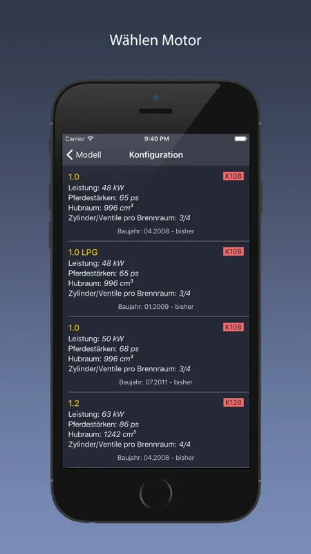 TechApp for Opel screenshot 2 of 5