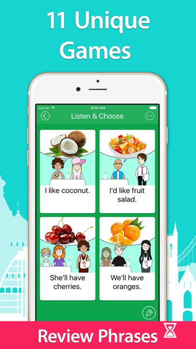 5000 Phrases - Learn Romanian Language for Free iPhone screenshot 4 - Education app