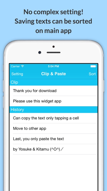 Clip & Paste - Copy and paste easily with widget