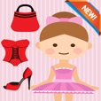 女孩打扮着色书：有免费为孩子们这些着色页游戏的乐趣