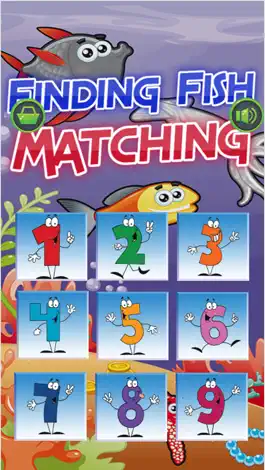 Game screenshot Finding Happy Fish In The Matching Cute Cartoon Puzzle Cards Game mod apk