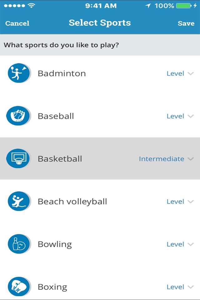 Sportin App screenshot 4
