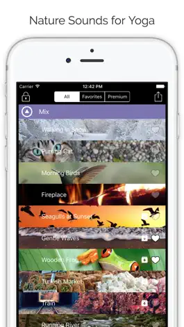 Game screenshot Free Nature Sounds for Yoga, Meditation and Sleep mod apk
