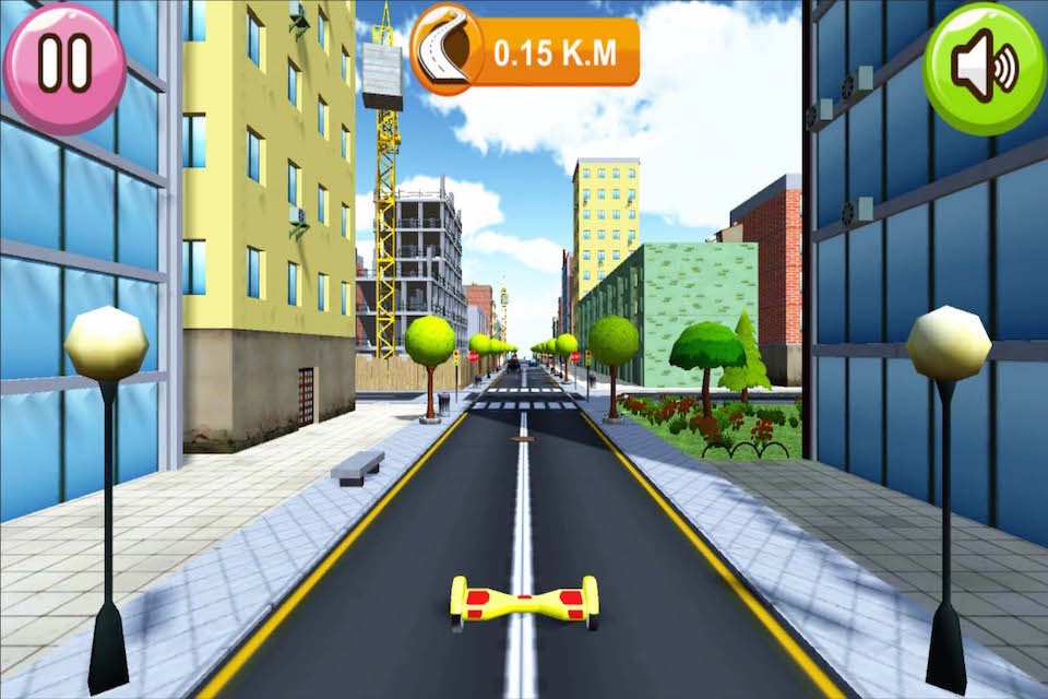 Hoverboard Finger Drive Simulator 2016 -  Simulator Hoverboard 2 screenshot 4