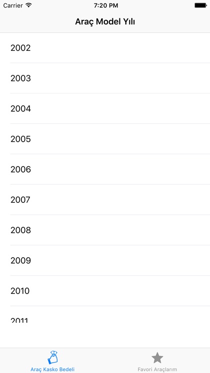 Araç Kasko Değerim