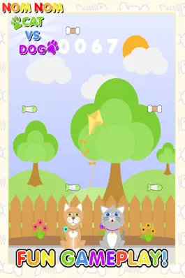 Game screenshot Nom Nom Cat Vs Dog - Feed The Hungry Pets! mod apk