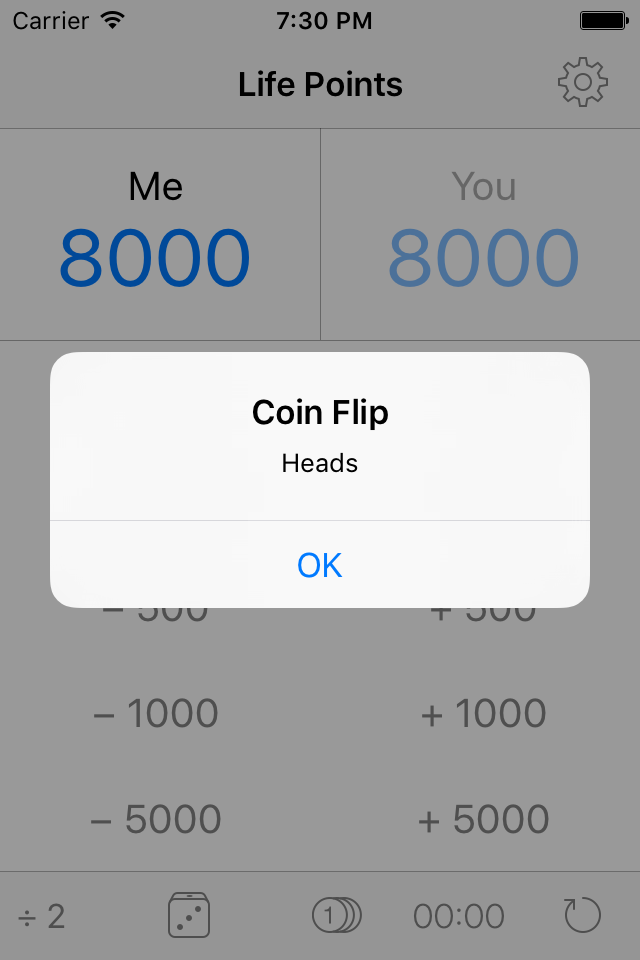 YugiCalc Life Point Calculator
