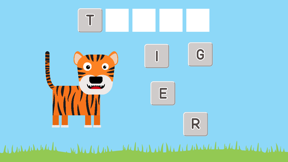 My First Words Animal - Easy English Spelling App for Kids HD screenshot