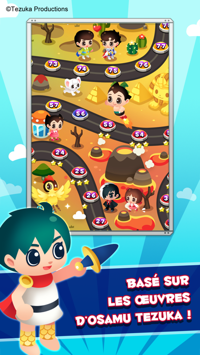Screenshot #3 pour Tezuka World: Astro Crunch - Free Match 3 Game