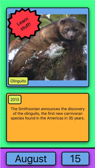 History Blam! Today in History - Historical Facts and Pictures iPhone screenshot 1 - Education app