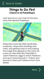guide for pokemon go! tips and tricks iphone screenshot 1
