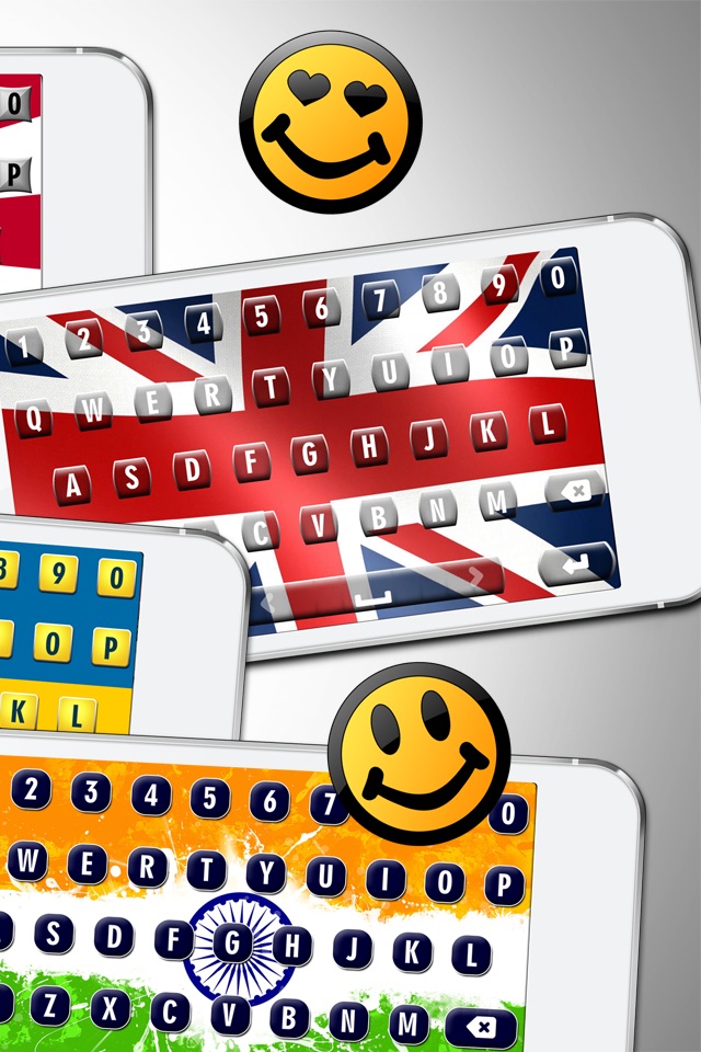 Inter.national Flag Keyboard.s - 2016 Country Flags on Custom Skins with Fancy Fonts for Keyboarding screenshot 3