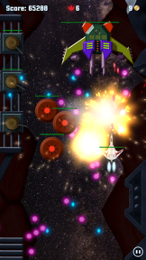 Incident X - Deep space plasma hell shoot them up screenshot