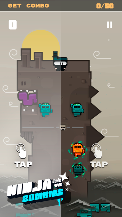 How to cancel & delete Ninja Dude vs Zombies - endless tap 'n' slash zombie arcade game from iphone & ipad 3