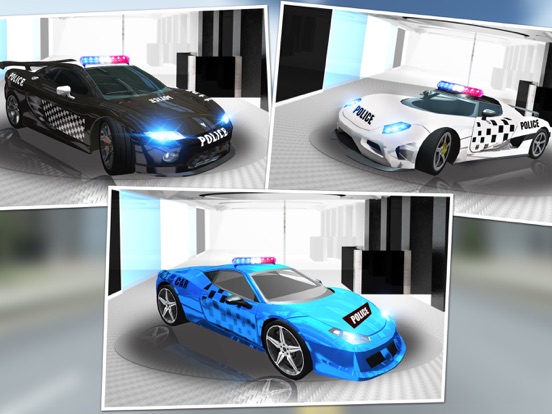 Racing In Police Car iPad screenshot
