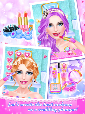 Celebrity Wedding Planner - Bridal Makeover Salon SPA, Makeup Dressup  Beauty Game for Girls Free Download App for iPhone - STEPrimo.com