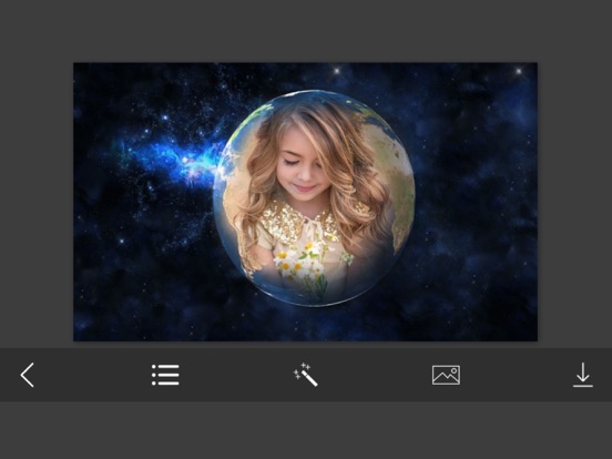 Earth Photo Frames - Decorate your moments with elegant photo frames iPad screenshot 4 - Photo & Video app