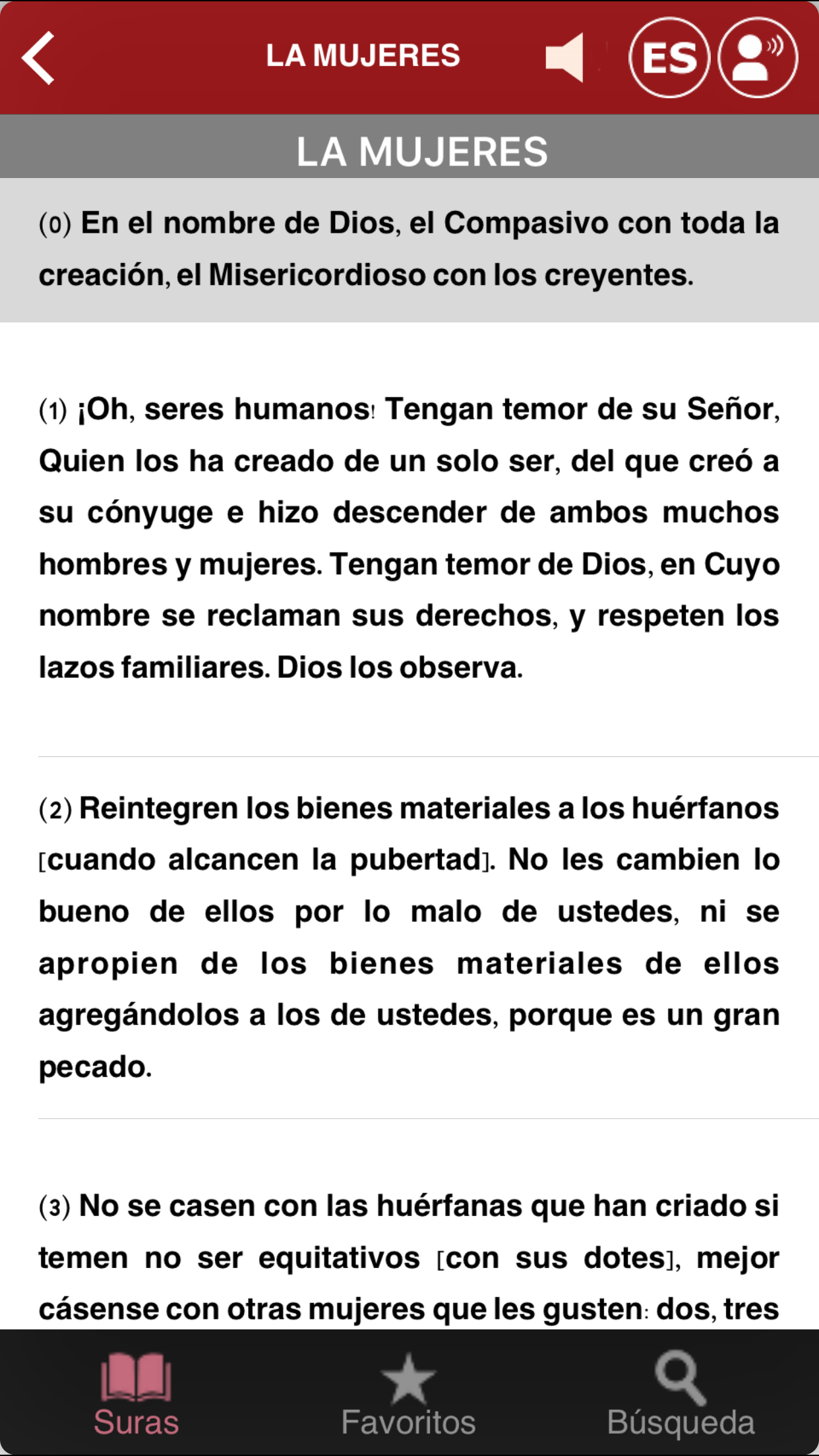 El Corán en español